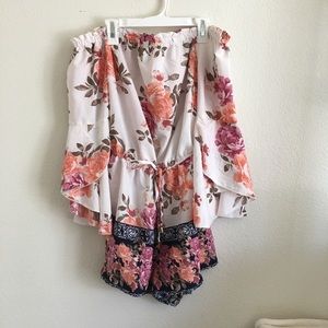 Floral Romper